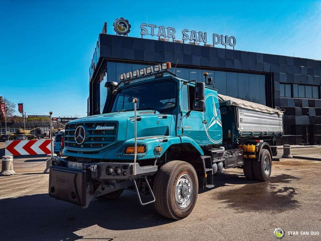 Mercedes-Benz Zetros 1833 4x4 Kipper Camper Chassis - Кипер: слика 3 Mercedes-Benz Zetros 1833 4x4 Kipper Camper Chassis - Кипер: слика 3