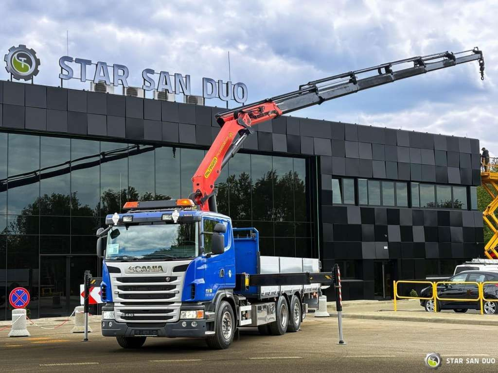 Scania G440 6x2 PALFINGER PK 34002SH Crane Kran - Камион со кран: слика 1 Scania G440 6x2 PALFINGER PK 34002SH Crane Kran - Камион со кран: слика 1