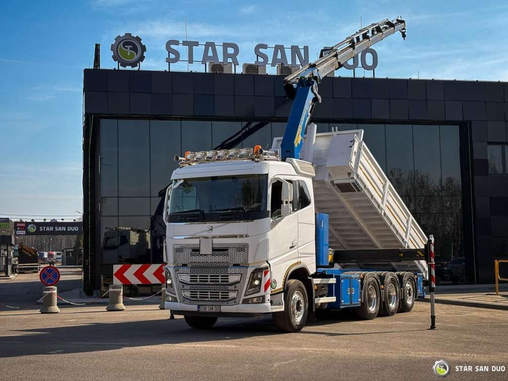 Volvo FH 16.550 8x4 Palfinger PK 34002-SH Crane Kippe - Кипер: слика 1 Volvo FH 16.550 8x4 Palfinger PK 34002-SH Crane Kippe - Кипер: слика 1