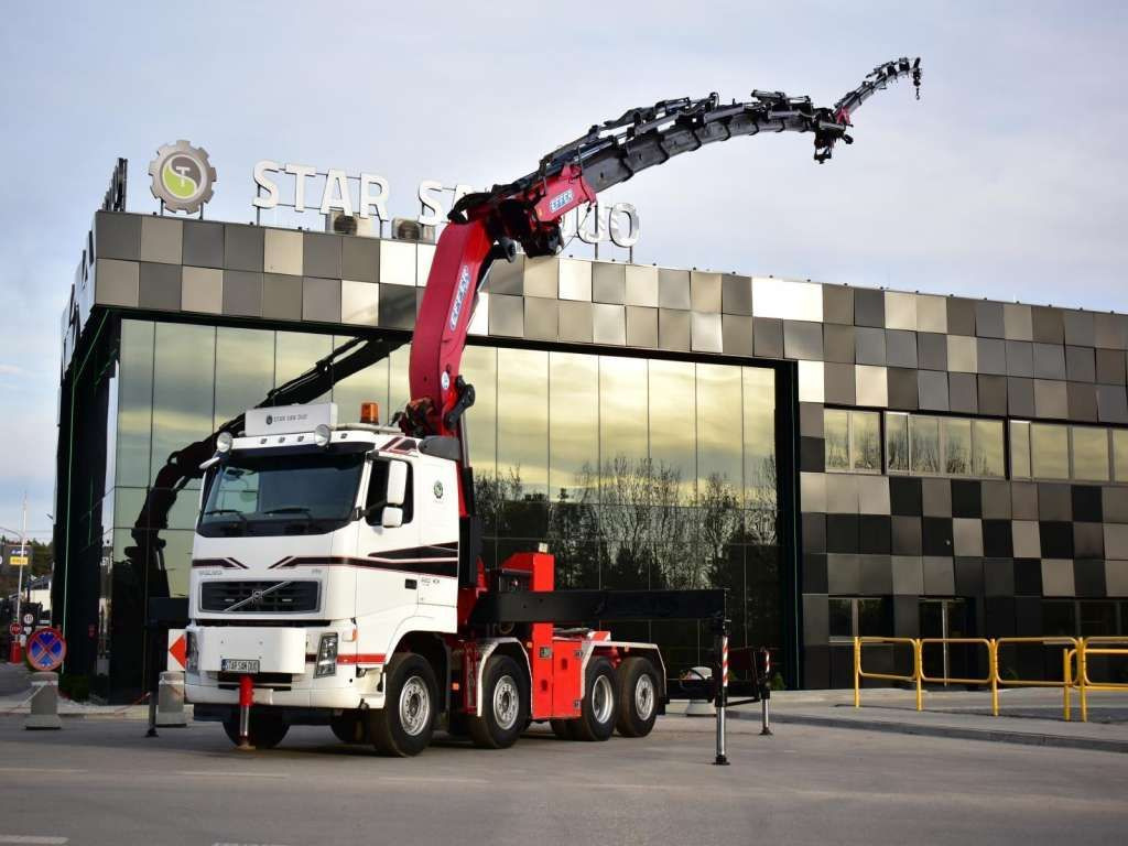 Volvo FH 520 8x2 EFFER 850 Fly Jib Winch 5th - Камион со кран, Камион влекач: слика 1 Volvo FH 520 8x2 EFFER 850 Fly Jib Winch 5th - Камион со кран, Камион влекач: слика 1