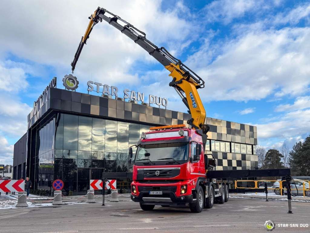 Volvo FMX 500 8x2 Effer 585 Fly Jib Winch Crane Kran Volvo FMX 500 8x2 Effer 585 Fly Jib Winch Crane Kran - Камион со кран, Камион со платформа: слика 1 Volvo FMX 500 8x2 Effer 585 Fly Jib Winch Crane Kran Volvo FMX 500 8x2 Effer 585 Fly Jib Winch Crane Kran - Камион со кран, Камион со платформа: слика 1