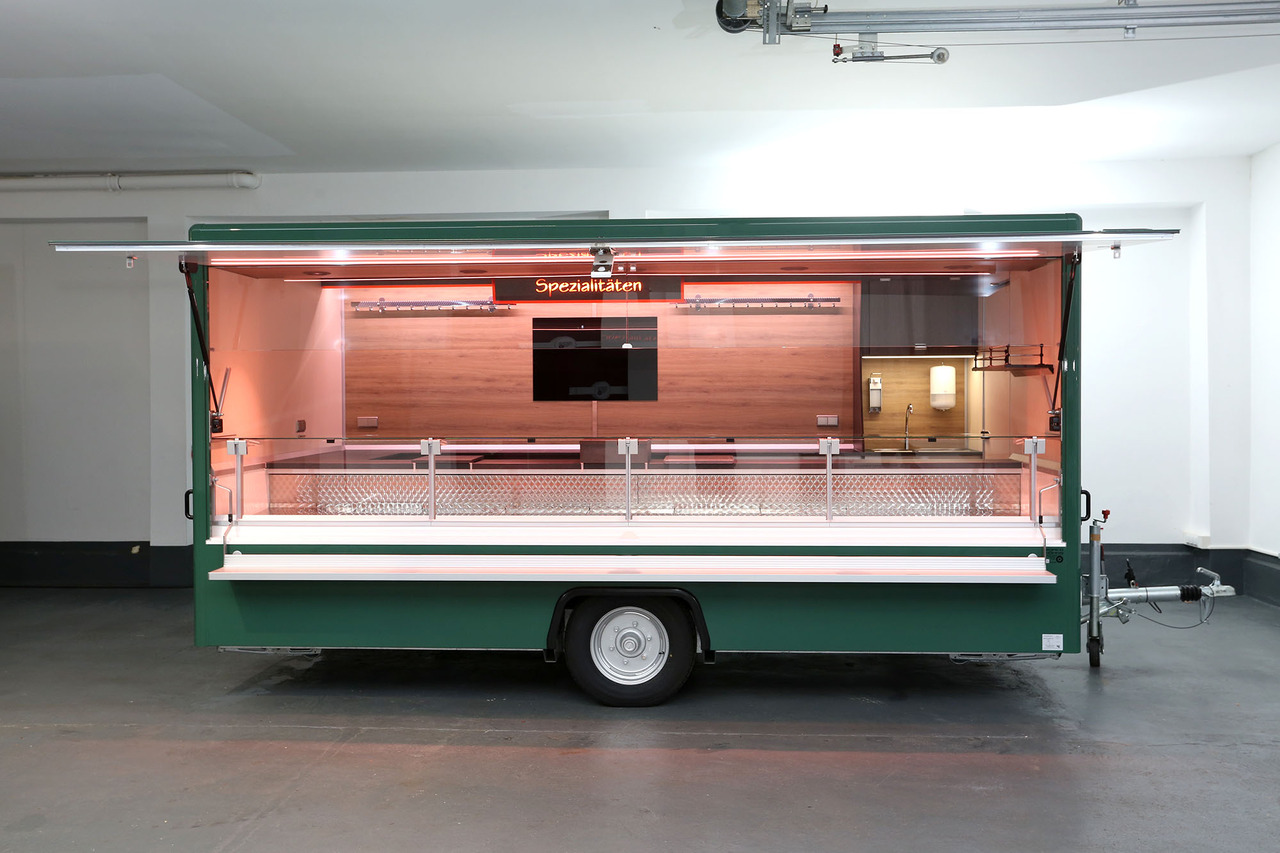 Verkaufsanhänger BORCO HÖHNS - Приколка за продажба на добра: слика 1 Verkaufsanhänger BORCO HÖHNS - Приколка за продажба на добра: слика 1