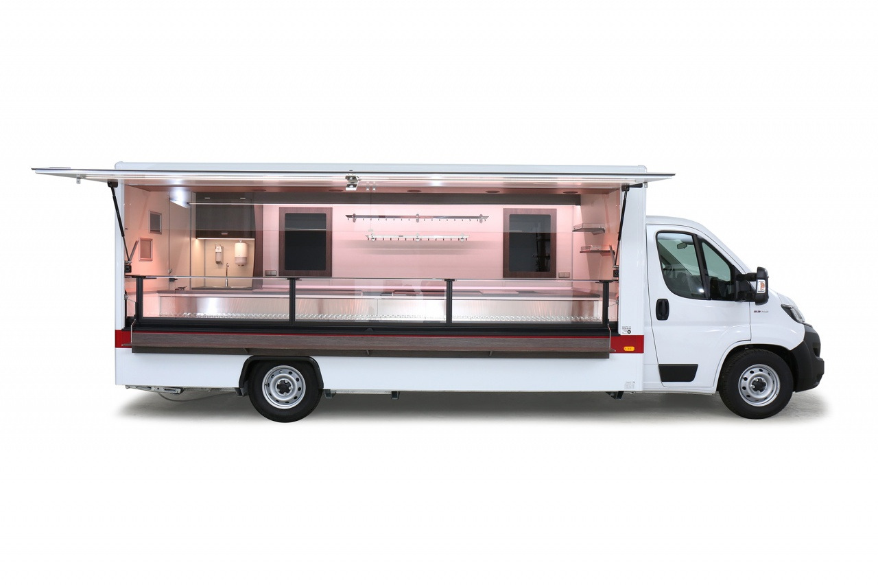 Wochenmarktmobil BORCO HÖHNS - Камион за продажба на добра: слика 1 Wochenmarktmobil BORCO HÖHNS - Камион за продажба на добра: слика 1