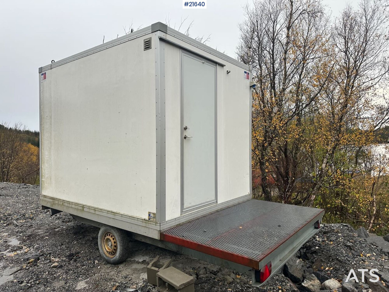 Arnpro Brakke - Градежен контејнер, Приколка: слика 1 Arnpro Brakke - Градежен контејнер, Приколка: слика 1