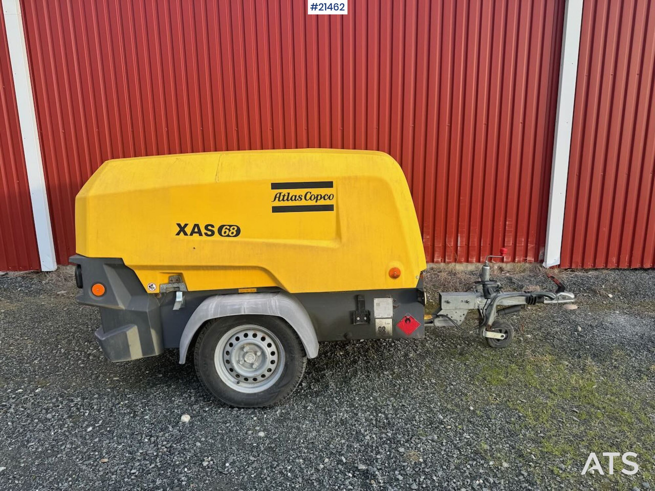 Atlas Copco XAS68 - Компресор за воздух: слика 1 Atlas Copco XAS68 - Компресор за воздух: слика 1