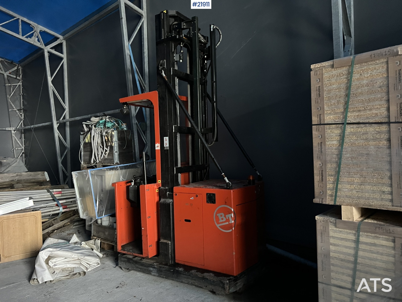 BT OP 1000 HSE Elektrisk truck - Електричен вилушкар: слика 5 BT OP 1000 HSE Elektrisk truck - Електричен вилушкар: слика 5