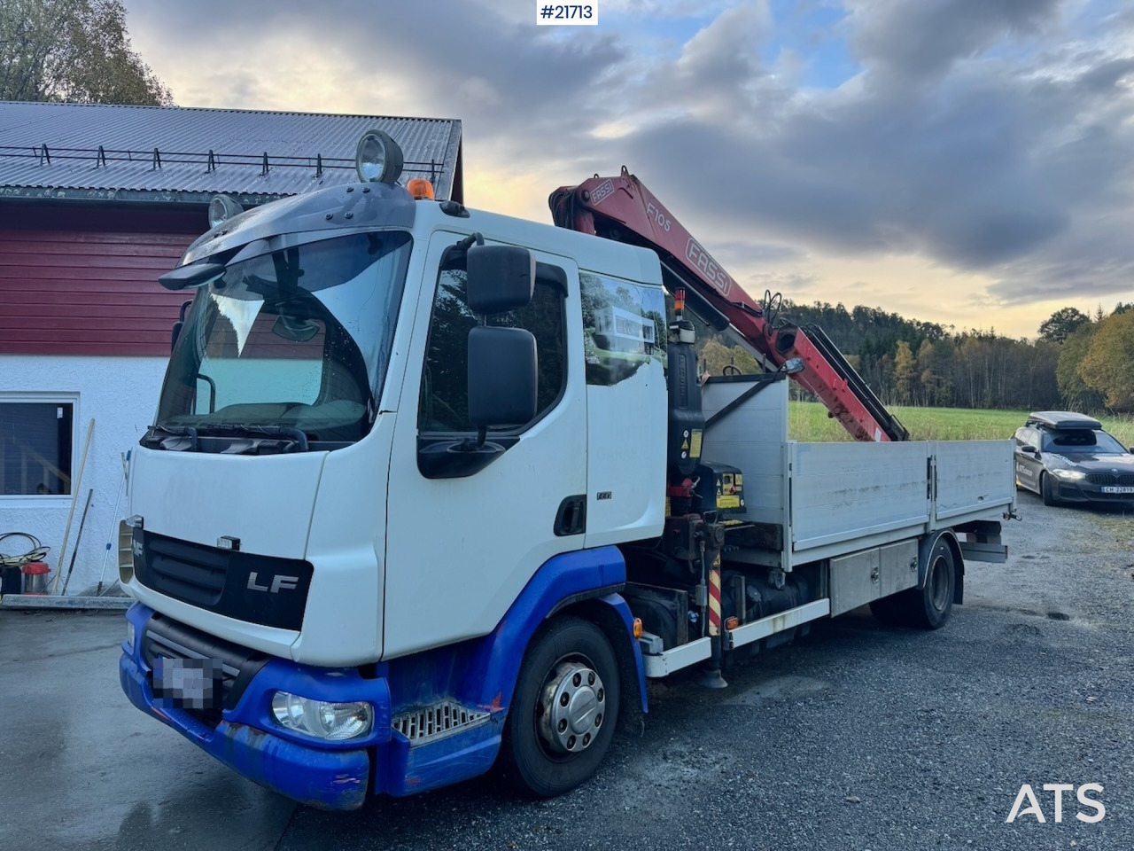 DAF 2012 DAF Fa 45.220 Kranbil. - Камион со кран: слика 1 DAF 2012 DAF Fa 45.220 Kranbil. - Камион со кран: слика 1