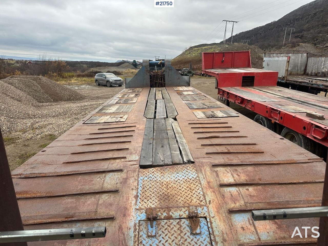 Damm 6-SD-355 6 akslet maskintralle - Полуприколка за низок утовар: слика 3 Damm 6-SD-355 6 akslet maskintralle - Полуприколка за низок утовар: слика 3