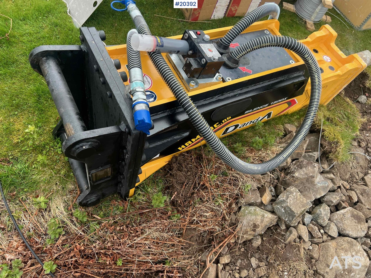 Danda D&A150DX pigg hammer (1231 kg ) m/ s60 feste - Хидрауличен чекан: слика 3 Danda D&A150DX pigg hammer (1231 kg ) m/ s60 feste - Хидрауличен чекан: слика 3