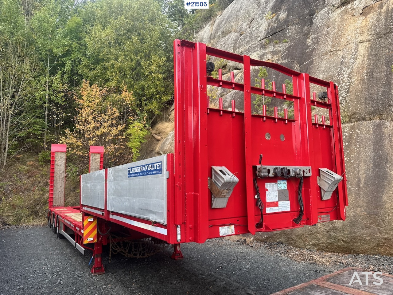 Doll maskinsemi - Полуприколка за низок утовар: слика 1 Doll maskinsemi - Полуприколка за низок утовар: слика 1