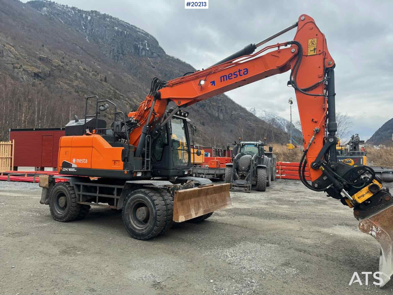 Doosan DX165W-5 - Натоварувач на тркала: слика 2 Doosan DX165W-5 - Натоварувач на тркала: слика 2