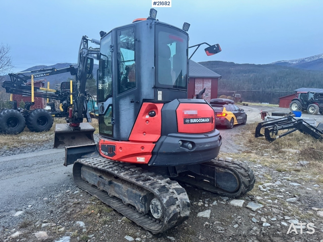 Eurocomach Eurocomach ES57 Beltegraver m/ Rototilt og 2 skuffer. 1920 timer. - Багер гасеничар: слика 4 Eurocomach Eurocomach ES57 Beltegraver m/ Rototilt og 2 skuffer. 1920 timer. - Багер гасеничар: слика 4