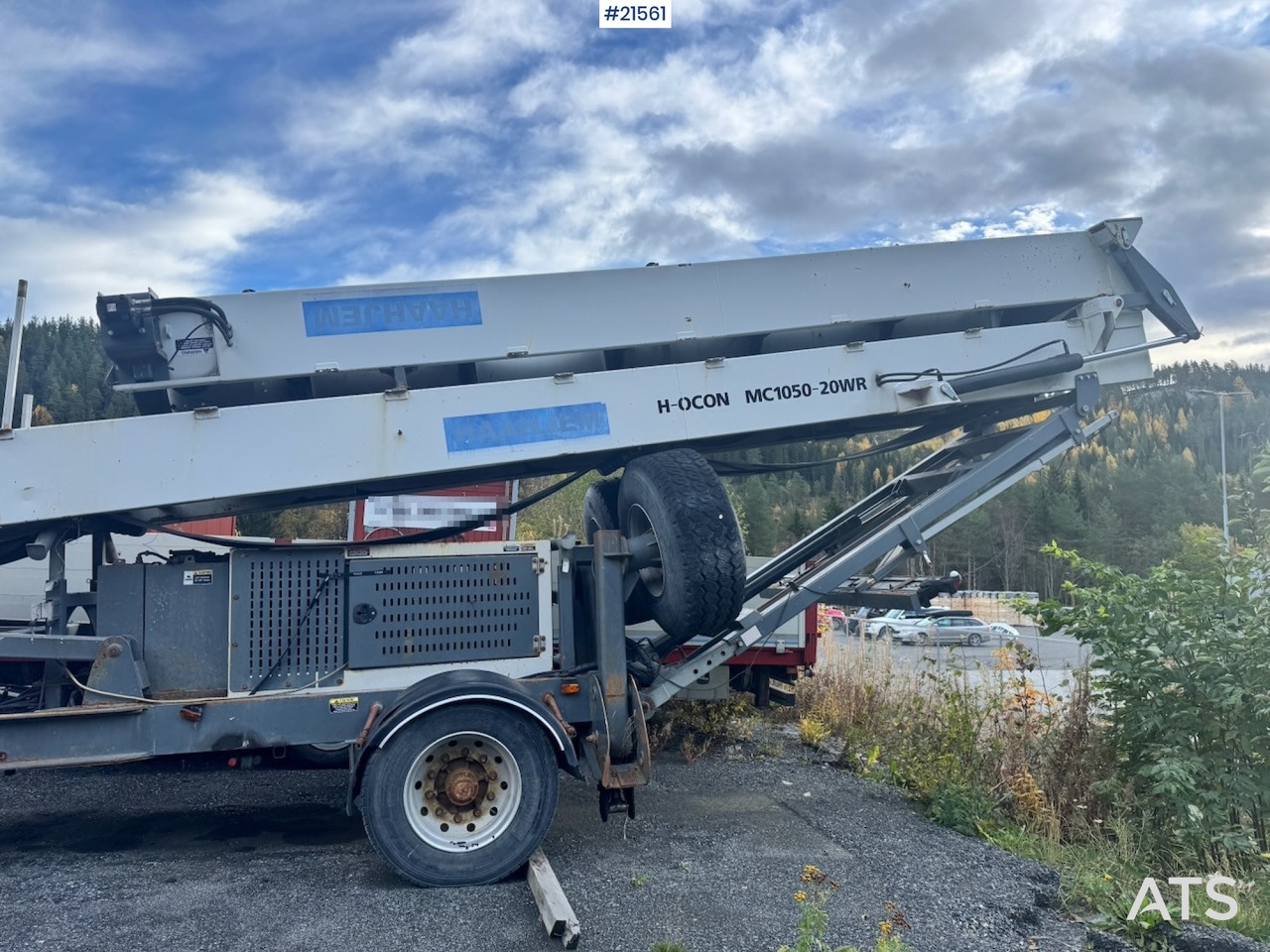 Haahjem H-OCON MC1050-20WR Transportbånd - Транспортер со лента: слика 3 Haahjem H-OCON MC1050-20WR Transportbånd - Транспортер со лента: слика 3