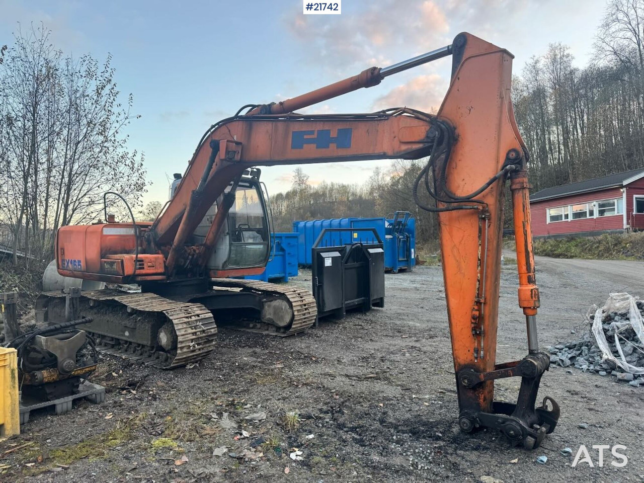Hitachi EX165 - Багер гасеничар: слика 1 Hitachi EX165 - Багер гасеничар: слика 1
