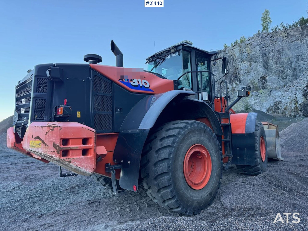 Hitachi ZW310 - Натоварувач на тркала: слика 5 Hitachi ZW310 - Натоварувач на тркала: слика 5