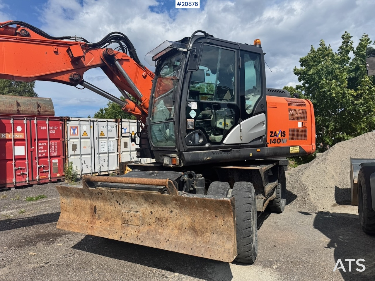 Hitachi ZX140W-5B - Багер на тркала: слика 3 Hitachi ZX140W-5B - Багер на тркала: слика 3