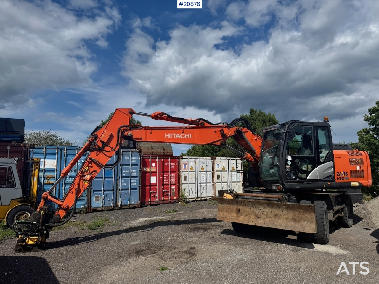 Hitachi ZX140W-5B - Багер на тркала: слика 2 Hitachi ZX140W-5B - Багер на тркала: слика 2