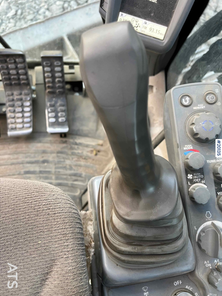 Багер Hitachi zx85us-6 gravemaskin m/ graveskuffe, hydraulisk pusseskuffe, klype: слика 20