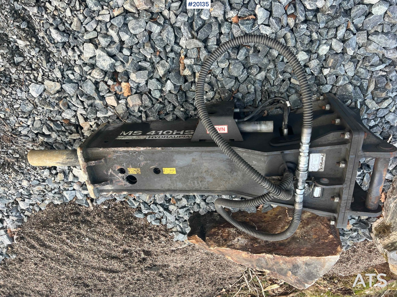 Багер Hitachi zx85us-6 gravemaskin m/ graveskuffe, hydraulisk pusseskuffe, klype: слика 33