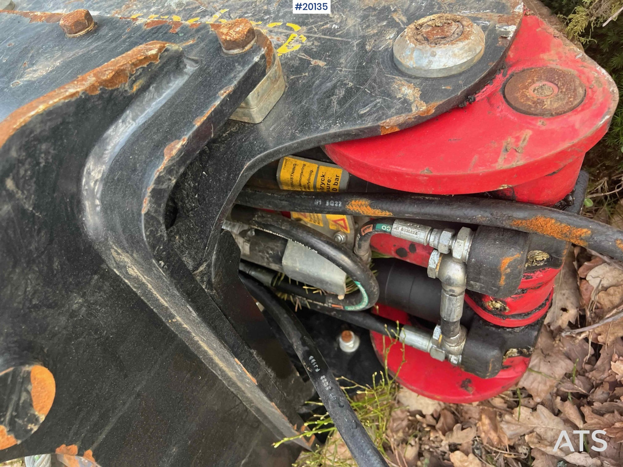 Багер Hitachi zx85us-6 gravemaskin m/ graveskuffe, hydraulisk pusseskuffe, klype: слика 29