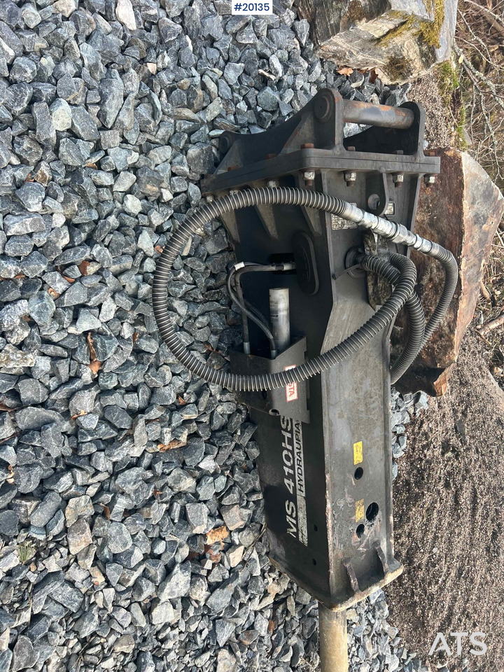 Багер Hitachi zx85us-6 gravemaskin m/ graveskuffe, hydraulisk pusseskuffe, klype: слика 31