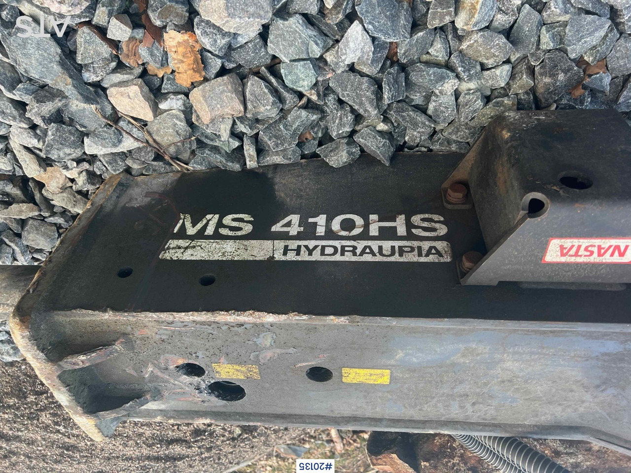 Багер Hitachi zx85us-6 gravemaskin m/ graveskuffe, hydraulisk pusseskuffe, klype: слика 32