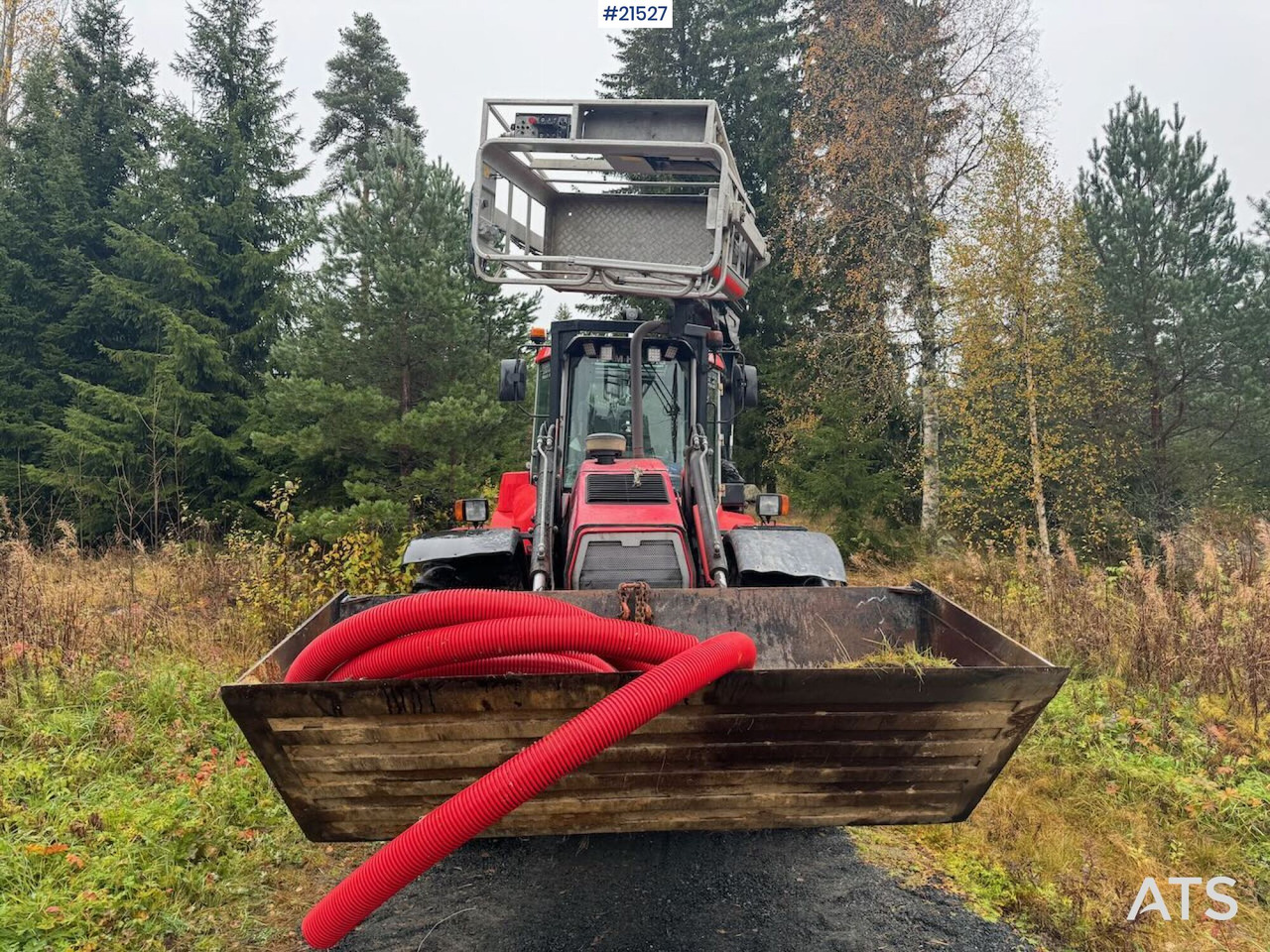 Huddig 1260B Traktorgraver m/ Huddig 2000 lift, tilt og pusseskuffe - Ровокопач: слика 3 Huddig 1260B Traktorgraver m/ Huddig 2000 lift, tilt og pusseskuffe - Ровокопач: слика 3