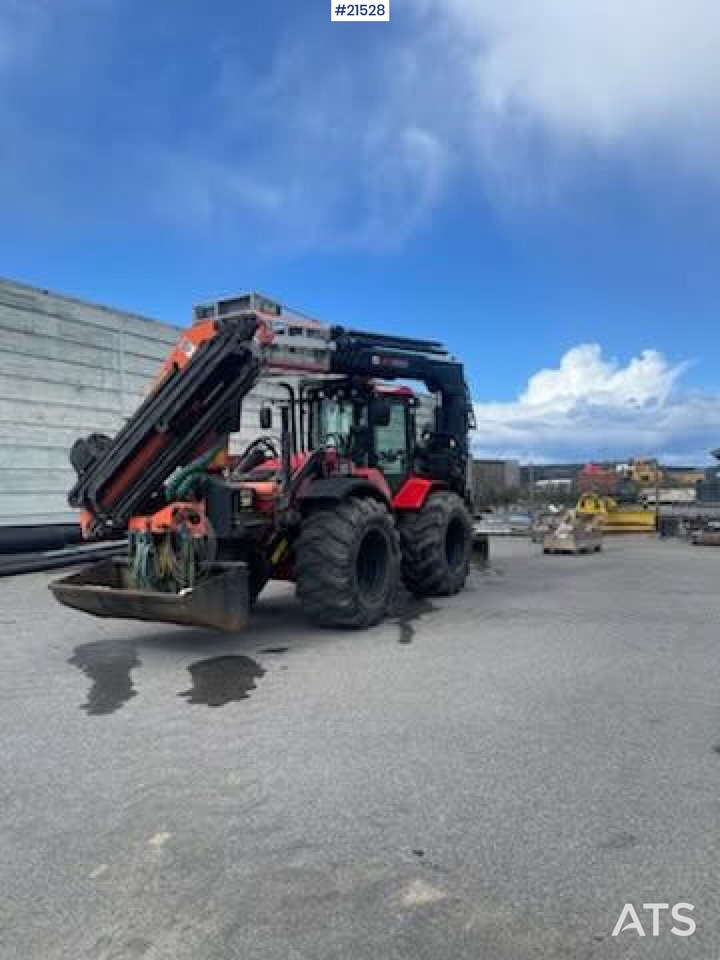 Huddig 1260C Traktorgraver m/ Palfinger kran, Lift, rototilt og skuffe - Ровокопач: слика 3 Huddig 1260C Traktorgraver m/ Palfinger kran, Lift, rototilt og skuffe - Ровокопач: слика 3
