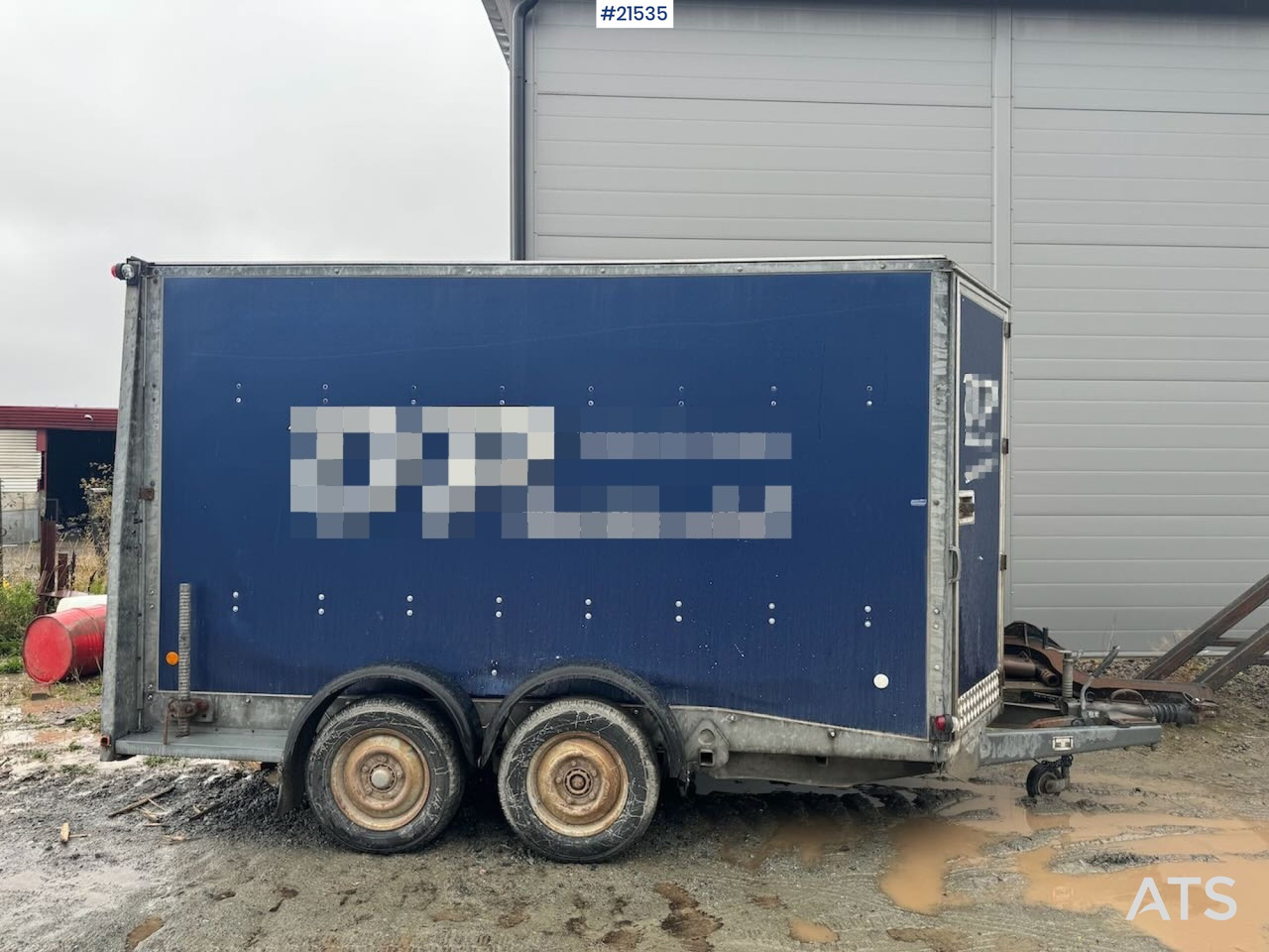 Ifor Williams skaphenger - Приколка сандучар: слика 1 Ifor Williams skaphenger - Приколка сандучар: слика 1
