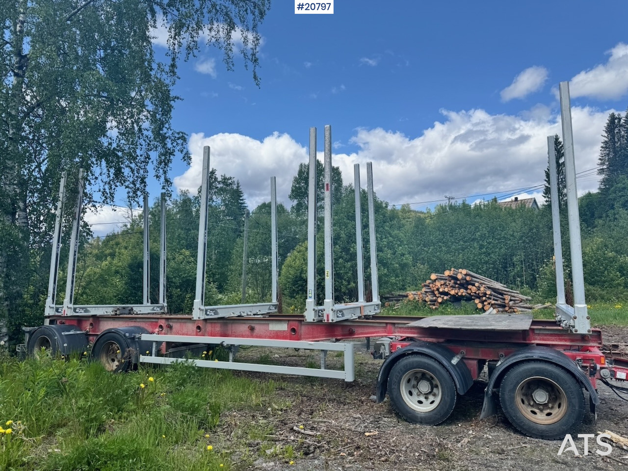 Kilafors Tømmerhenger - Приколка за дрва: слика 5 Kilafors Tømmerhenger - Приколка за дрва: слика 5