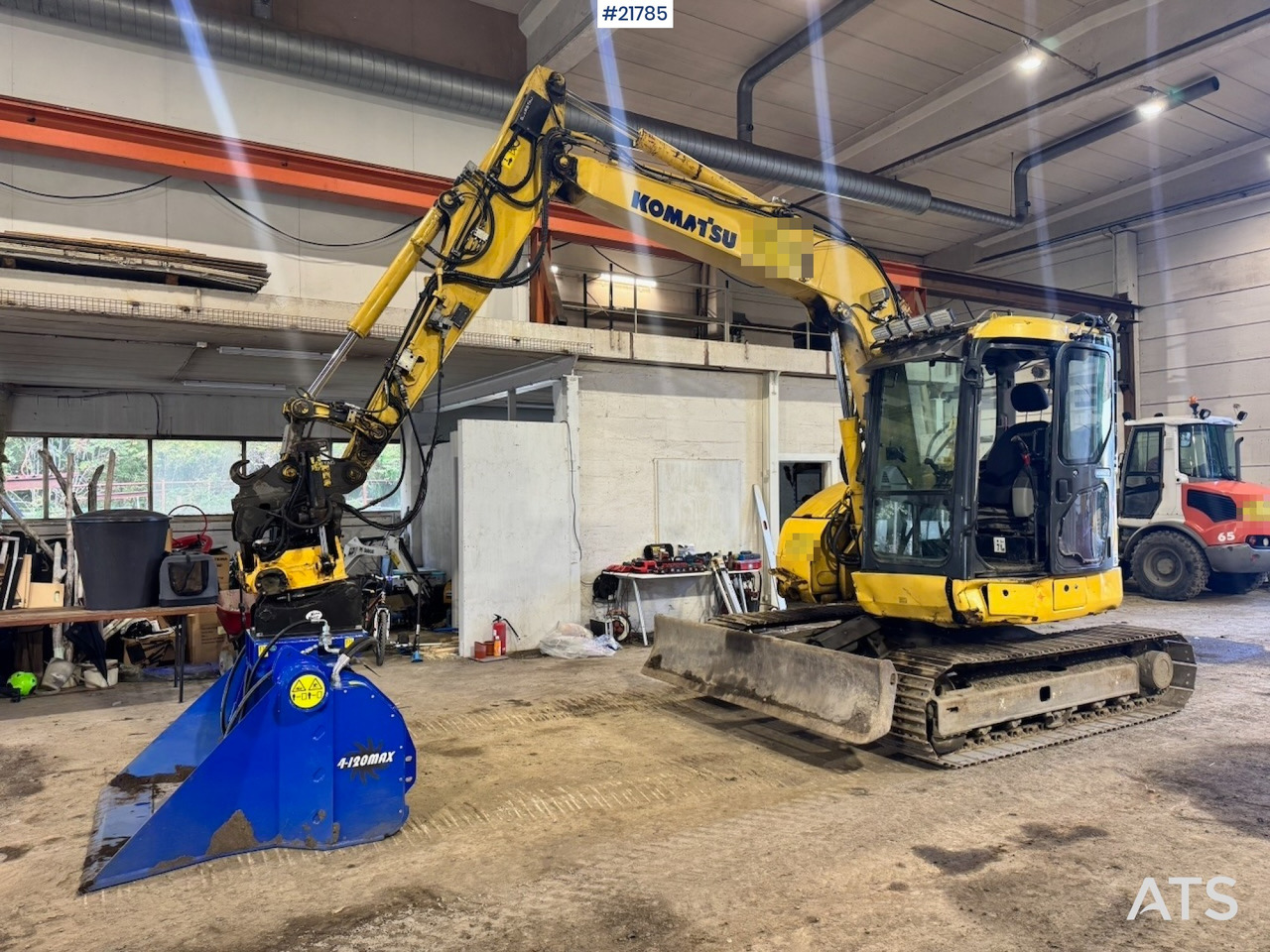 Komatsu 2013 Komatsu PC78US-8 Beltegraver m/ Rototilt og 2 skuffer. - Багер гасеничар: слика 2 Komatsu 2013 Komatsu PC78US-8 Beltegraver m/ Rototilt og 2 skuffer. - Багер гасеничар: слика 2