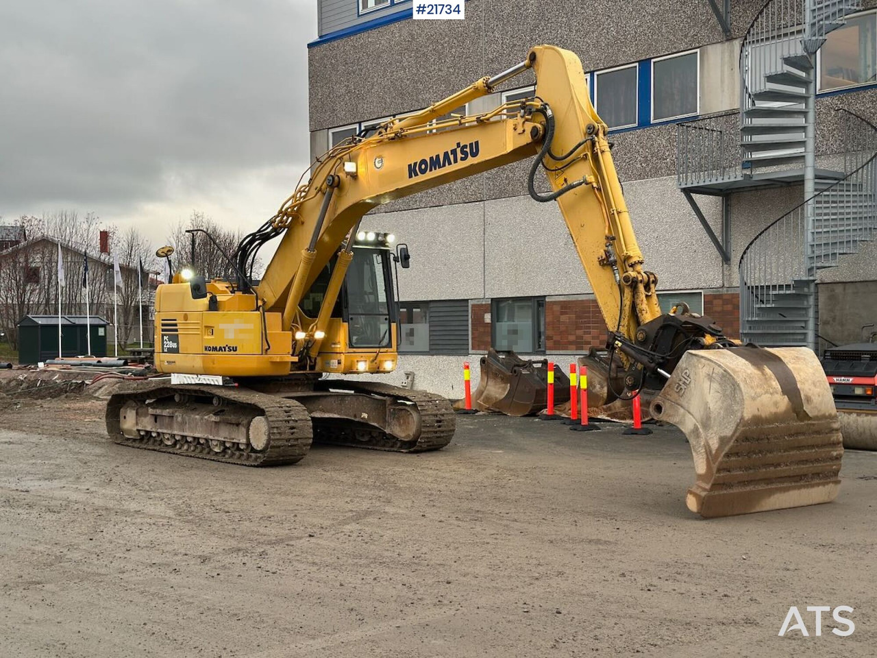 Komatsu PC228USLC-8 gravemaskin m/ 3 skuffer og rototilt. SE VIDEO - Багер гасеничар: слика 3 Komatsu PC228USLC-8 gravemaskin m/ 3 skuffer og rototilt. SE VIDEO - Багер гасеничар: слика 3