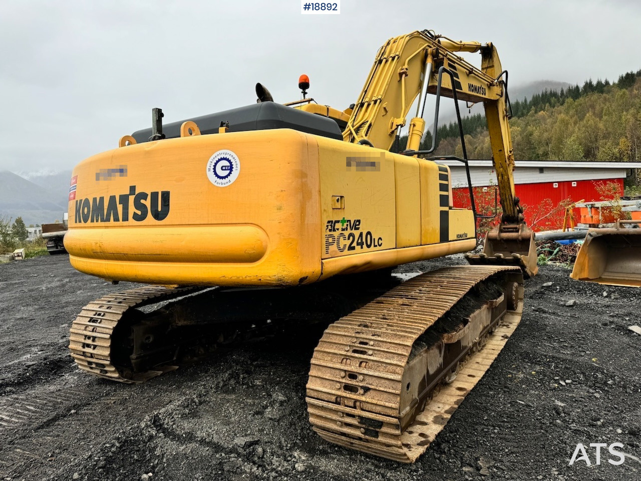 Komatsu PC240LC-6K Beltegraver m/ Graveskuffe - Багер гасеничар: слика 5 Komatsu PC240LC-6K Beltegraver m/ Graveskuffe - Багер гасеничар: слика 5