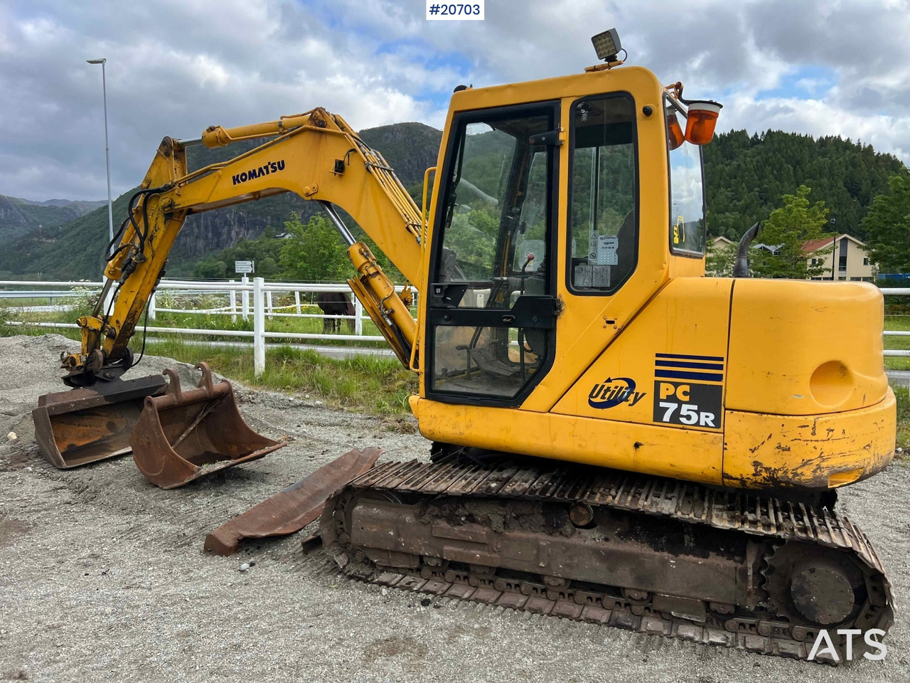 Komatsu PC75 - Багер: слика 5 Komatsu PC75 - Багер: слика 5