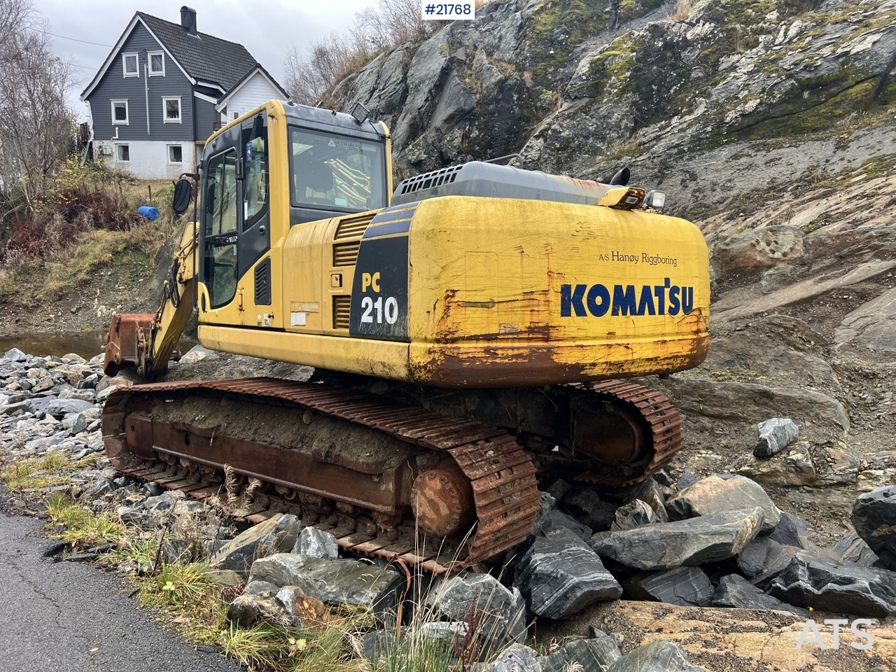 Komatsu pc210lc-8 gravemaskin m/ tannskuffe - Багер: слика 2 Komatsu pc210lc-8 gravemaskin m/ tannskuffe - Багер: слика 2