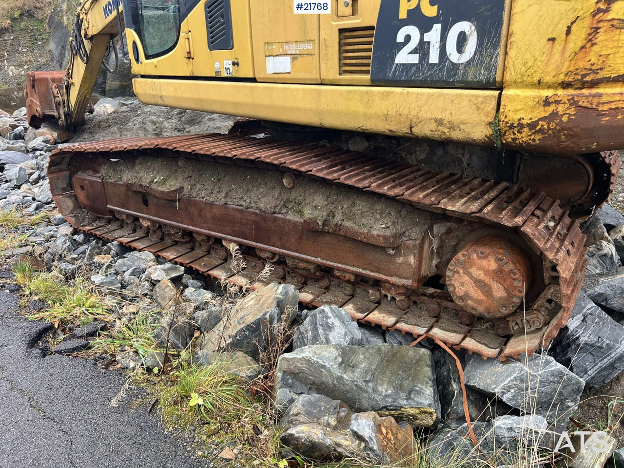 Komatsu pc210lc-8 gravemaskin m/ tannskuffe - Багер: слика 3 Komatsu pc210lc-8 gravemaskin m/ tannskuffe - Багер: слика 3