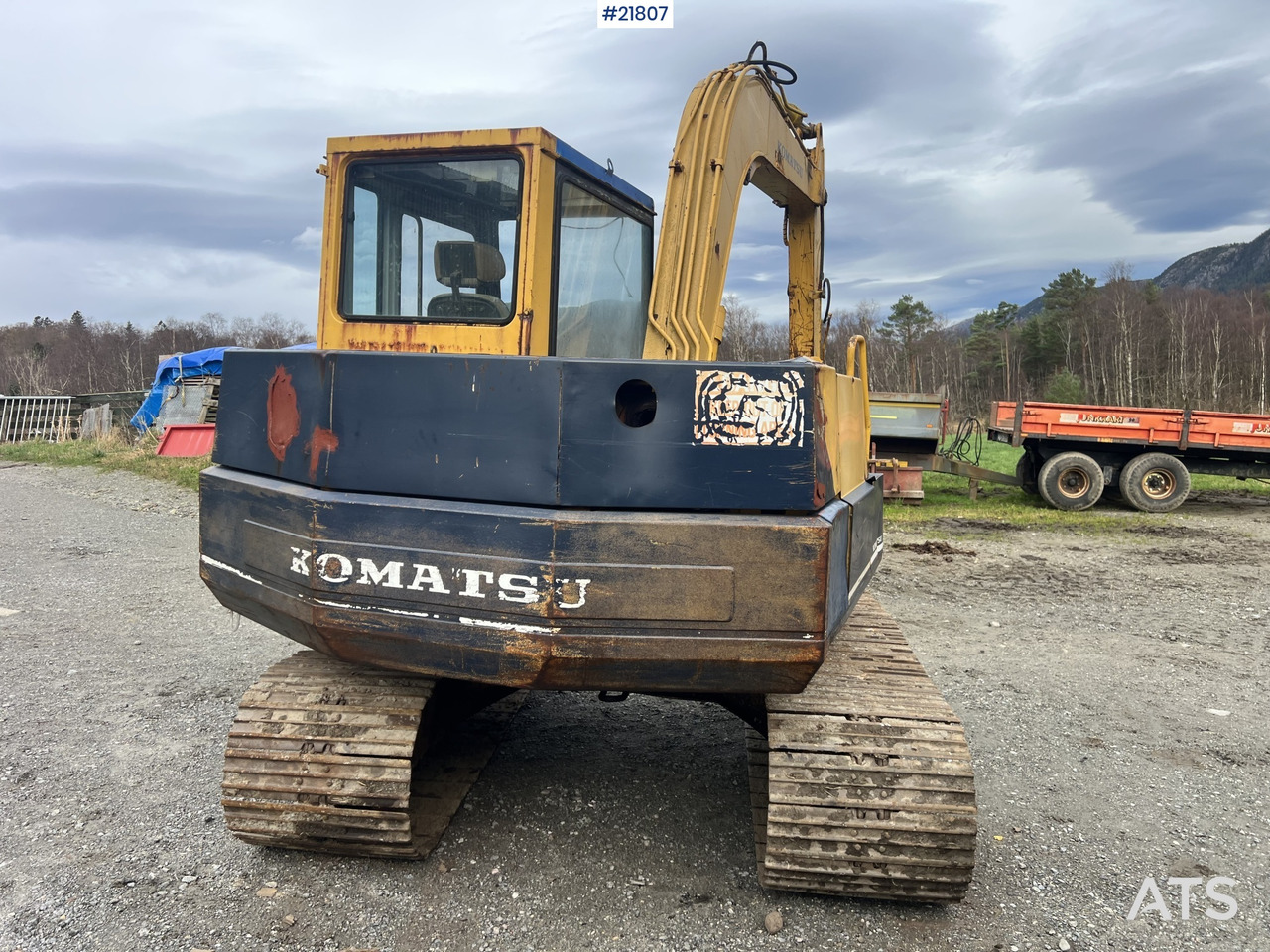 Komatsu pc60-5 gravemaskin m/ renskeskuffe,soldeskuffe og smalskuffe - Багер: слика 5 Komatsu pc60-5 gravemaskin m/ renskeskuffe,soldeskuffe og smalskuffe - Багер: слика 5