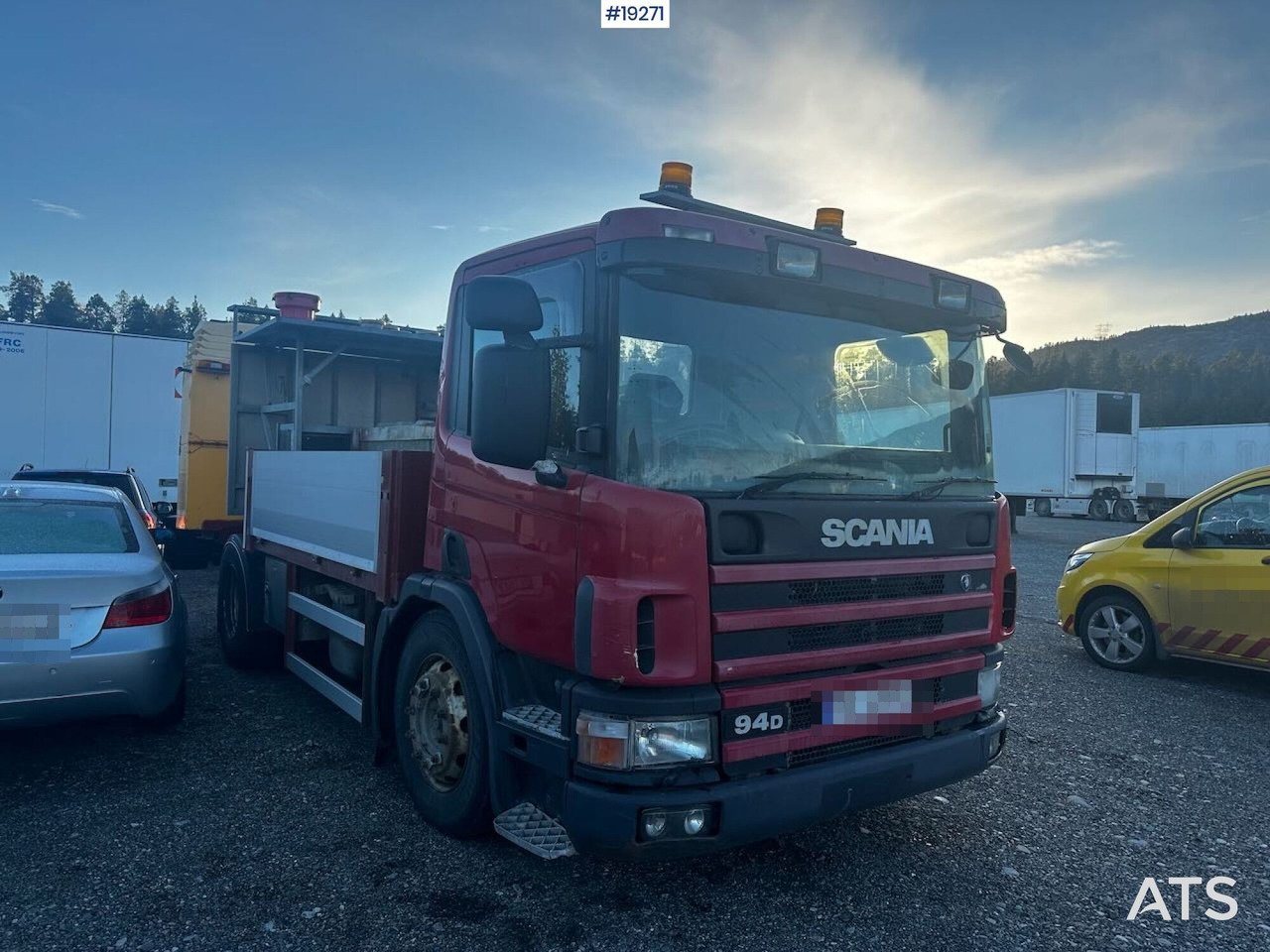 Scania P94 bufferbil m/ Euroskilt pute. Lav km - Комунално/ Специјално возило, Камион: слика 1 Scania P94 bufferbil m/ Euroskilt pute. Lav km - Комунално/ Специјално возило, Камион: слика 1