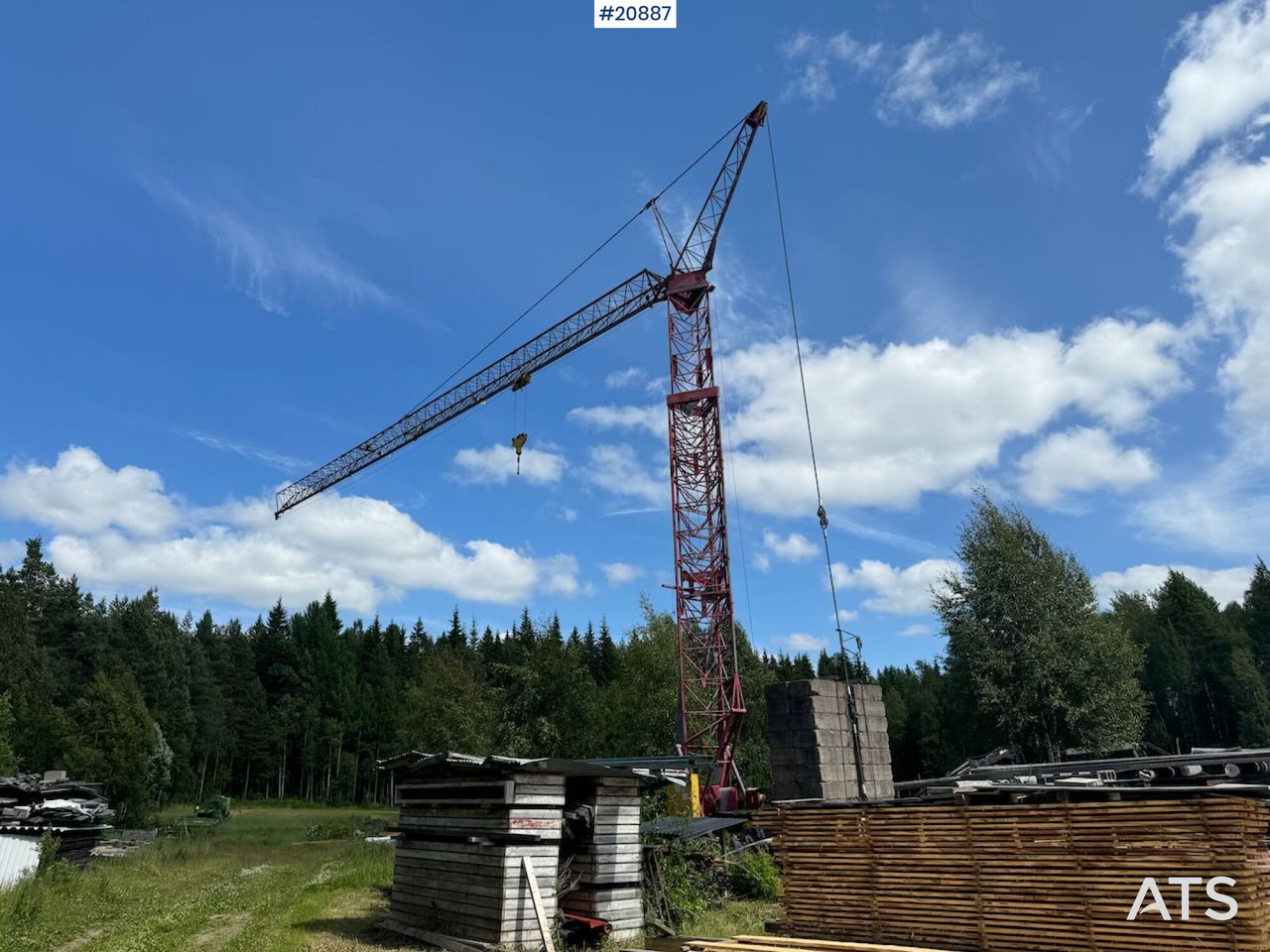 Krøll K35E Tårnkran - Кулски кран: слика 1 Krøll K35E Tårnkran - Кулски кран: слика 1