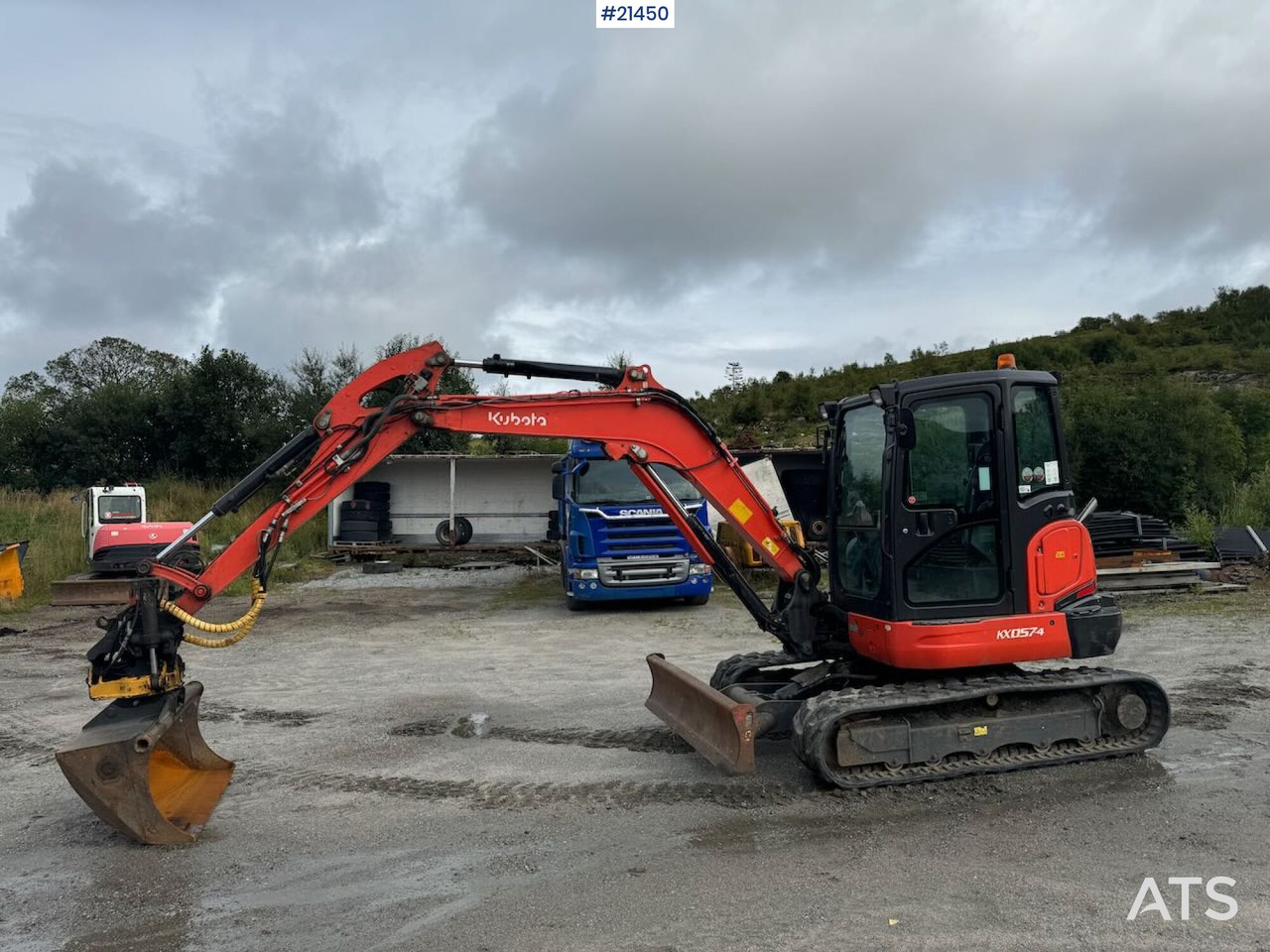 Kubota KX 057-4 - Багер гасеничар: слика 2 Kubota KX 057-4 - Багер гасеничар: слика 2