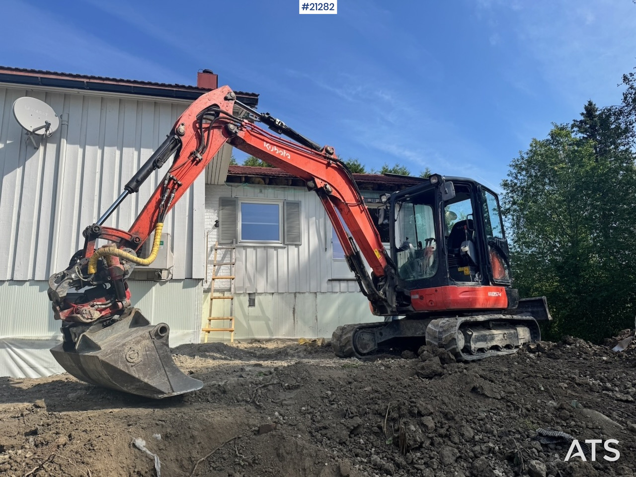 Kubota KX057-4 - Багер гасеничар: слика 2 Kubota KX057-4 - Багер гасеничар: слика 2