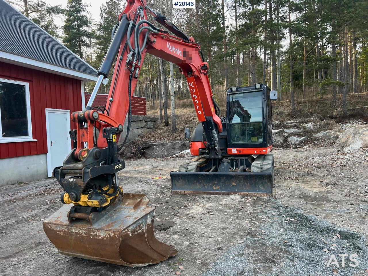 Kubota KX080-4 - Багер: слика 3 Kubota KX080-4 - Багер: слика 3
