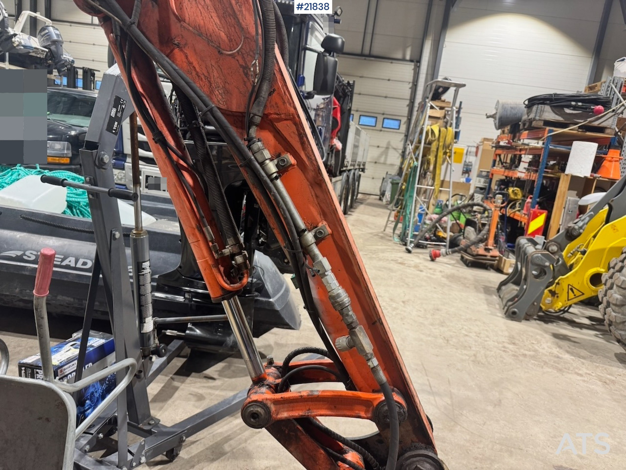 Мини багер Kubota KX101-3 Minigraver m/ Skuffe og Klype.: слика 15 Мини багер Kubota KX101-3 Minigraver m/ Skuffe og Klype.: слика 15