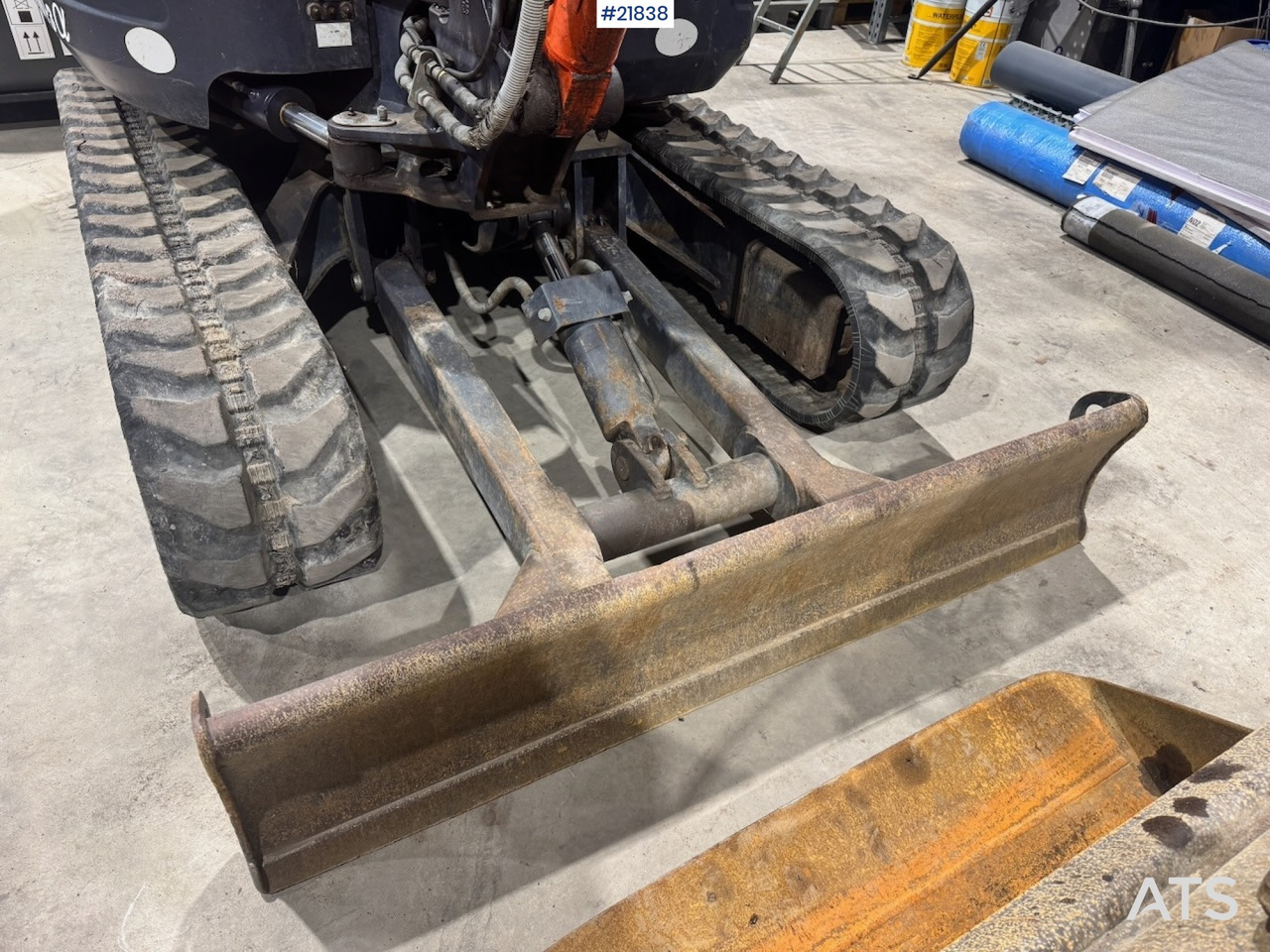 Мини багер Kubota KX101-3 Minigraver m/ Skuffe og Klype.: слика 10 Мини багер Kubota KX101-3 Minigraver m/ Skuffe og Klype.: слика 10