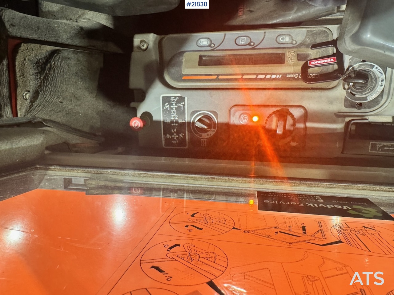 Мини багер Kubota KX101-3 Minigraver m/ Skuffe og Klype.: слика 21 Мини багер Kubota KX101-3 Minigraver m/ Skuffe og Klype.: слика 21