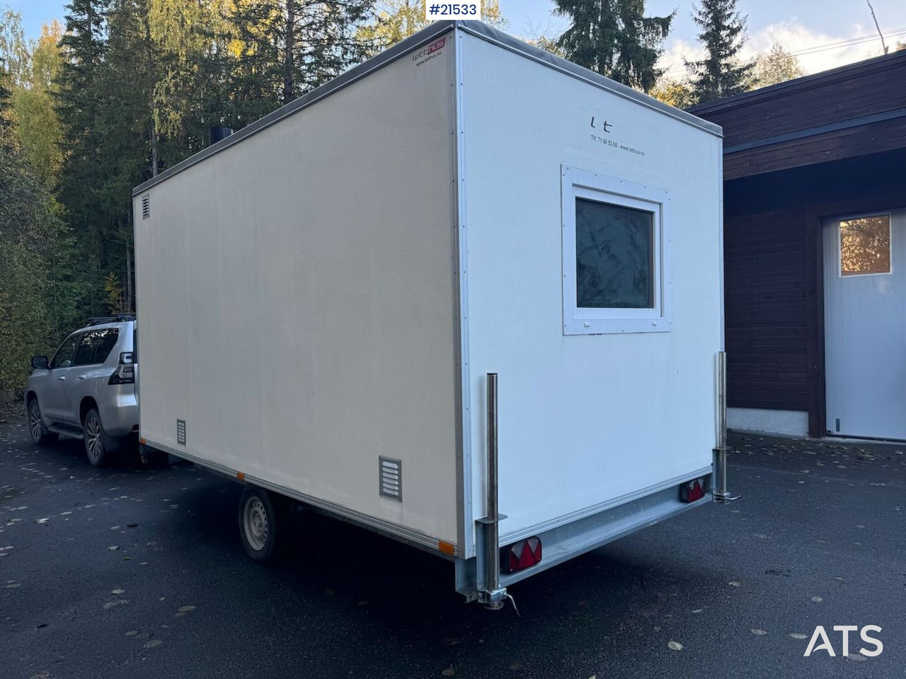 Letthus brakke - Градежен контејнер, Приколка: слика 5 Letthus brakke - Градежен контејнер, Приколка: слика 5