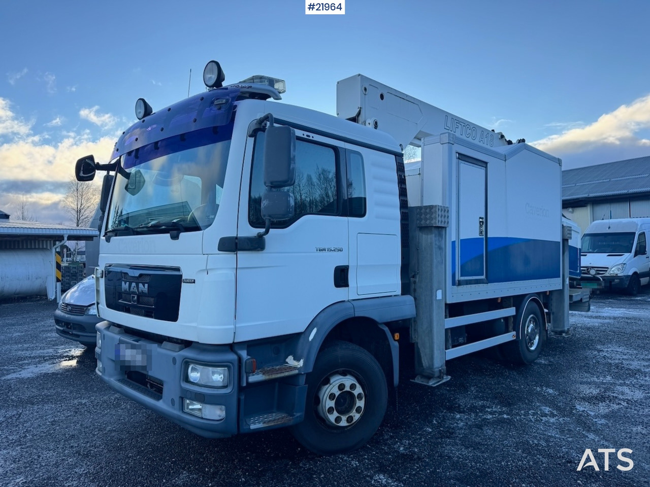 MAN 2010 MAN TGM 15.250 Liftbil m/ 18 m Arbeidshøyde. 132 000 km! - Камион со подигачка кошница: слика 1 MAN 2010 MAN TGM 15.250 Liftbil m/ 18 m Arbeidshøyde. 132 000 km! - Камион со подигачка кошница: слика 1