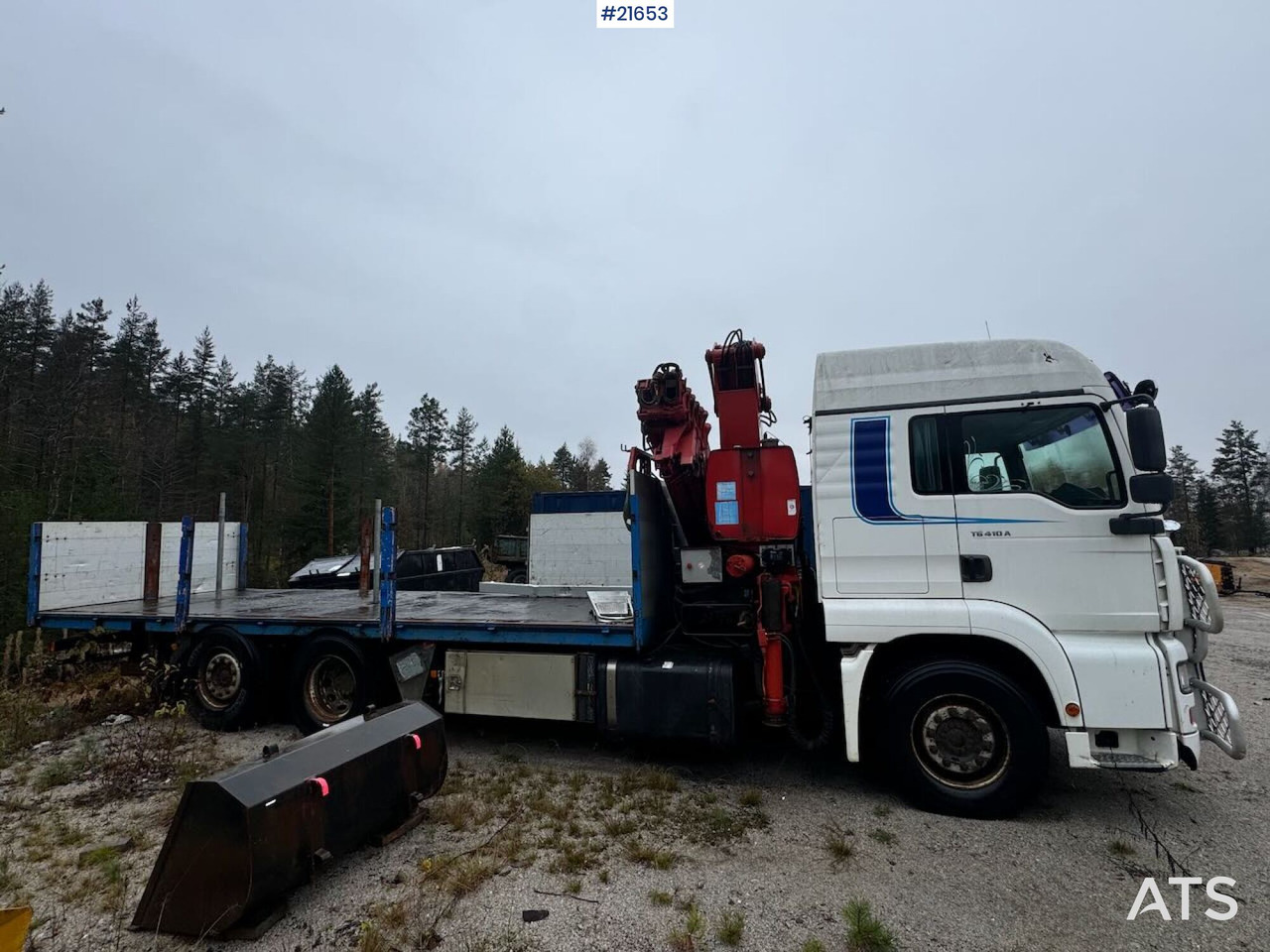 MAN 26.413 - Камион со кран: слика 4 MAN 26.413 - Камион со кран: слика 4