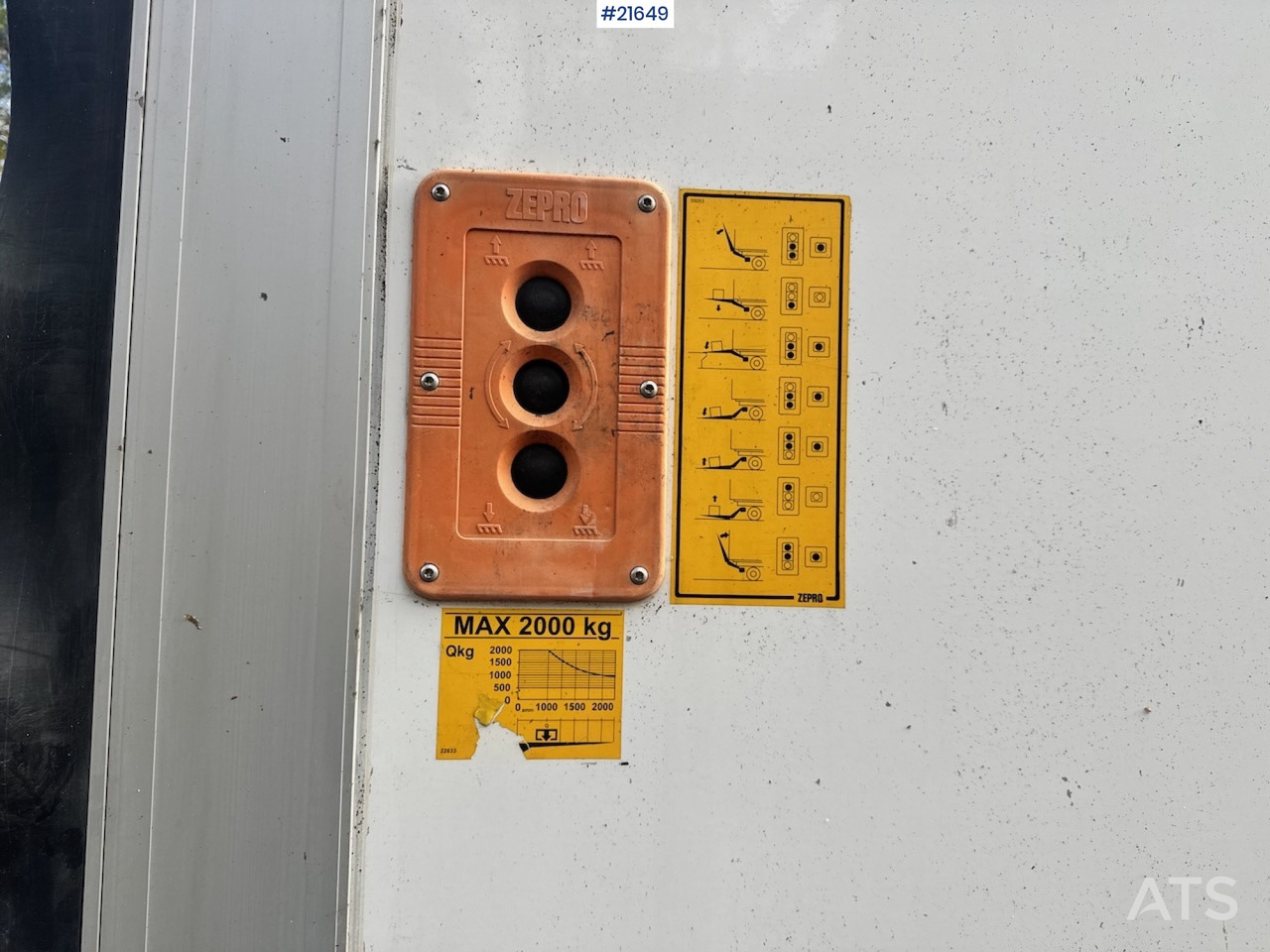 Камион сандучар MAN MAN TGS 35.480 8x2 Skapbil m/ Full sideåpning.: слика 25