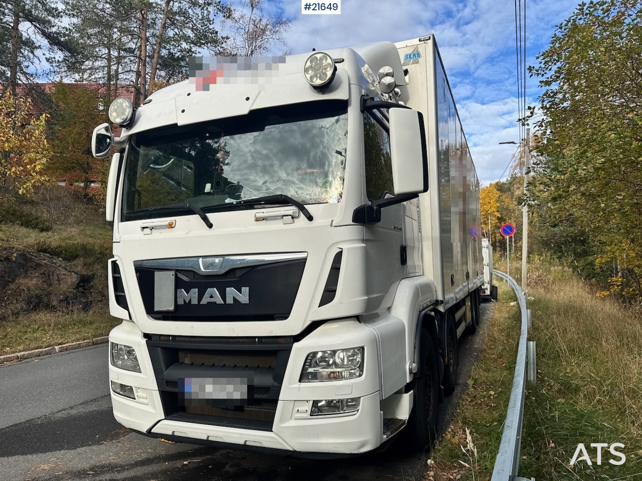 Камион сандучар MAN MAN TGS 35.480 8x2 Skapbil m/ Full sideåpning.: слика 11
